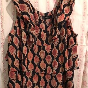 Beautiful sleeveless blouse